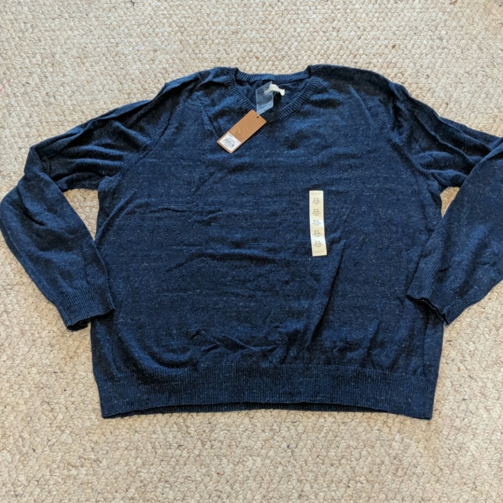 V-neck sweater